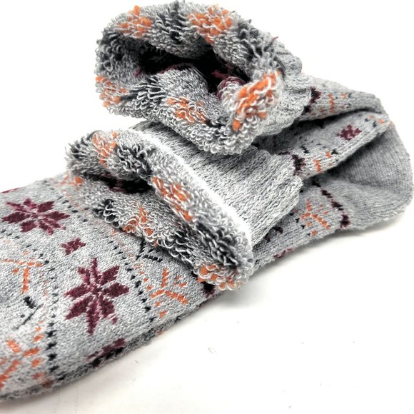 Women's Lamb Wool Crew Socks, Thermal Warm Winter Boot Sock, 3 Pairs - Picture 2 of 3